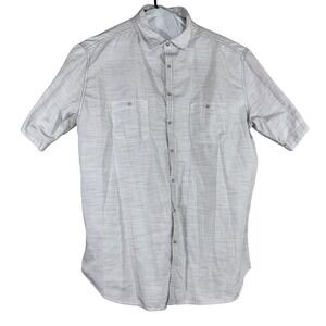 Beverly Hills Polo Club Shirt Mens 3XL Short Sleeve Button Down Pocket Casual